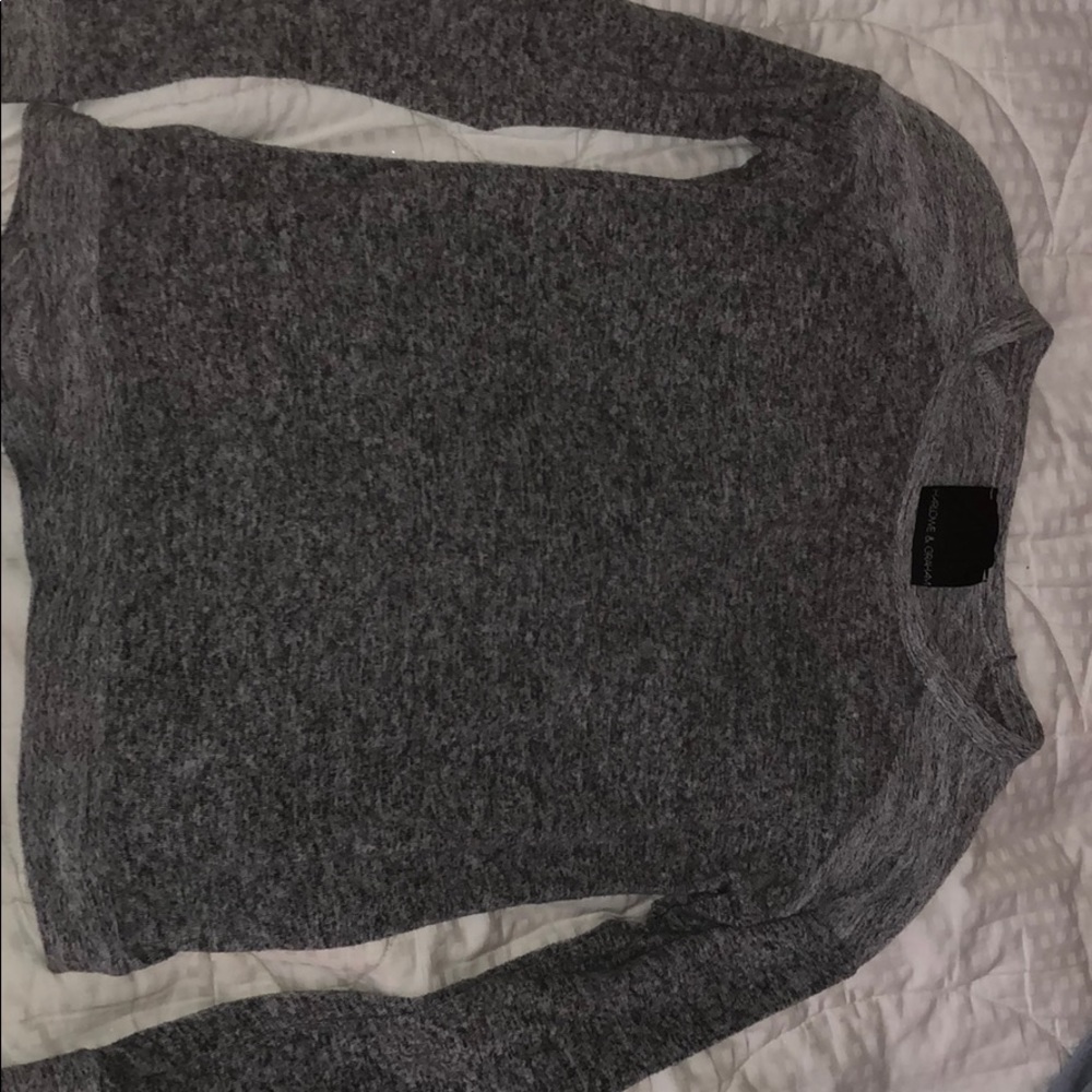 Gray long sleeve